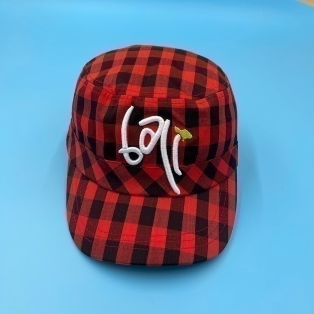 VTG LIKE NEW! Embroidered Checkered BALI Hat
